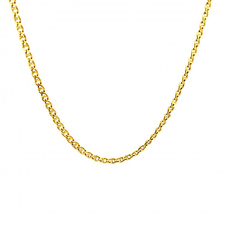 14K Yellow Gold Mariner Link/20"/2.5mm/4gr/CHI5