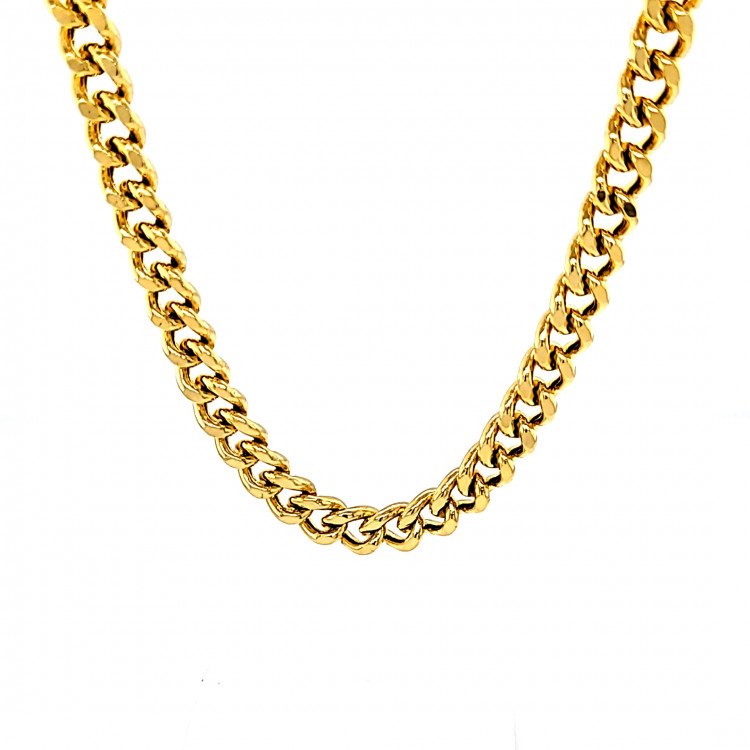 14K Yellow Gold Cuban Link/20"/6.8mm/27.2gr/CHI66 14K Yellow Gold Cuban Link/20"/6.8mm/27.2gr/CHI66