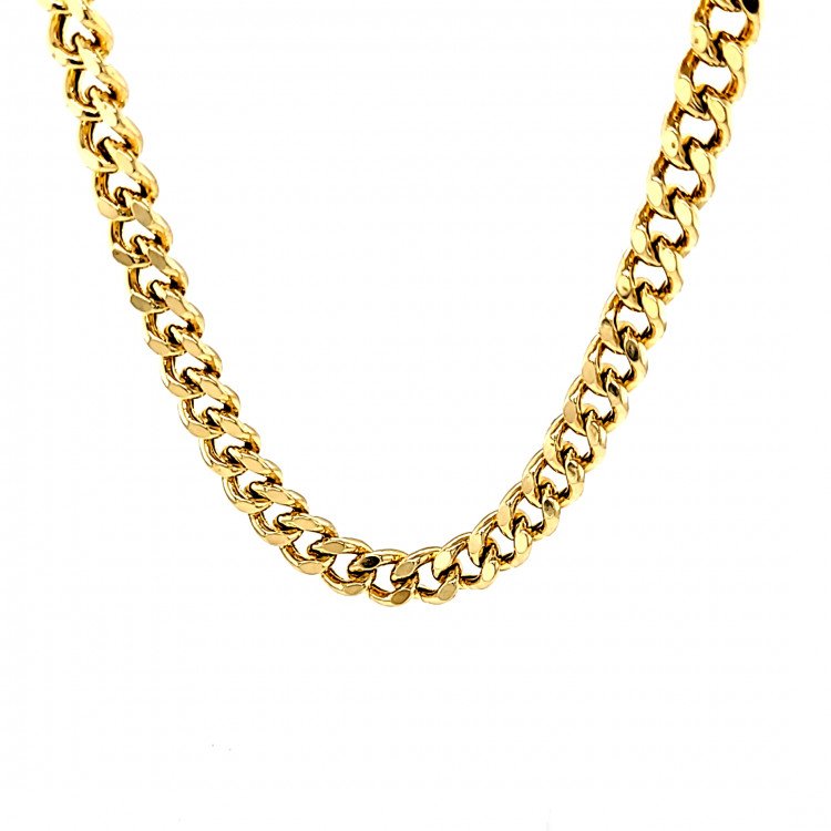 14K Yellow Gold Cuban Link/24"/6.8mm/30.5gr/CHI67