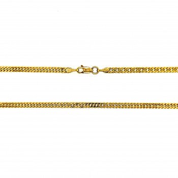 14K YELLOW GOLD CUBAN LINK CHAIN NECKLACE / 24" / 2,9MM / 6,1GR / CHI78