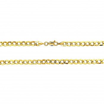 14K Yellow Gold Cuban Link/24"/4.5mm/13.5gr/CHI86