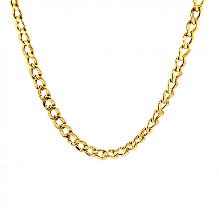 14K Yellow Gold Cuban Link/24"/4.5mm/13.5gr/CHI86