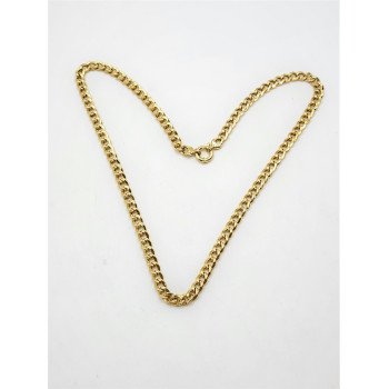 14K Yellow Gold Cuban Link/22"/6.2mm/18gr/CHI157