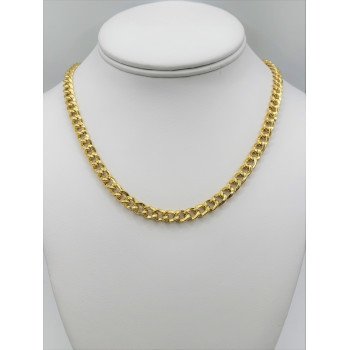 14K Yellow Gold Cuban Link/20"/6.2mm/20.4gr/CHI156