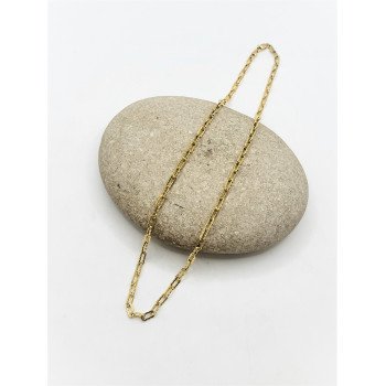 14K Yellow Gold Peanut Link/22"/4.1mm/6.3gr/CHI142