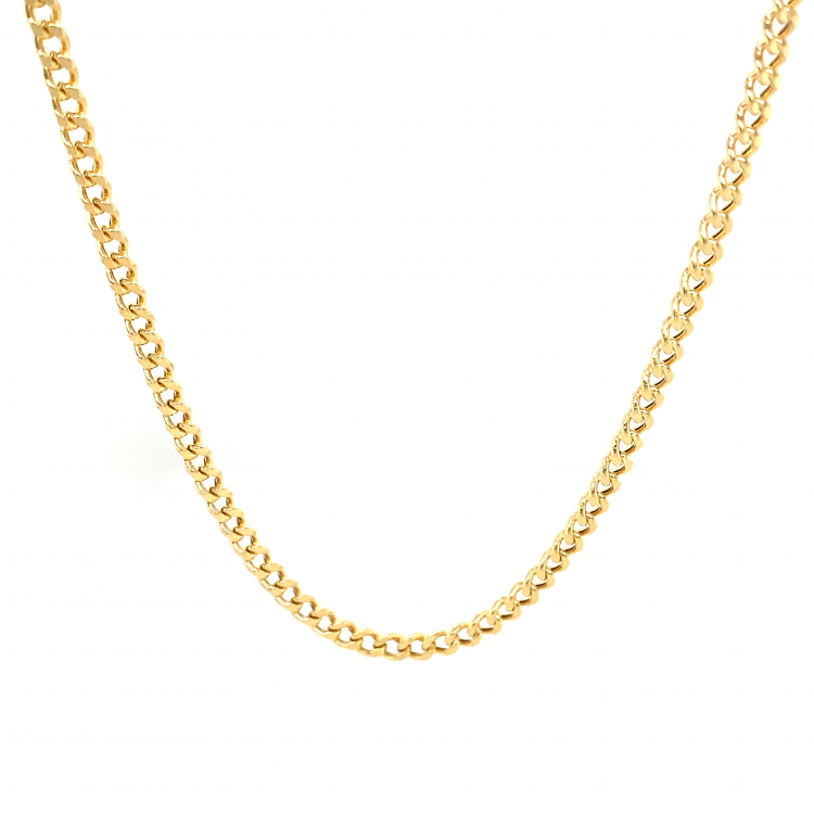 14K Yellow Gold Cuban Link/16"/3mm/4.2gr/CHI141