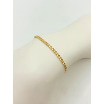 14K Yellow Gold Cuban Link/8"/3mm/2.3gr/BRI101