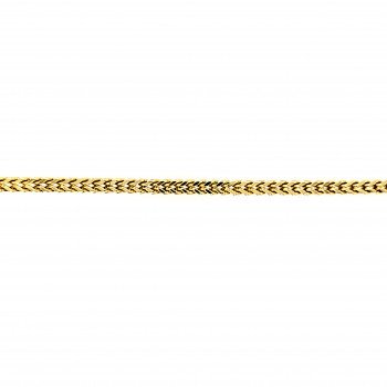 14K Yellow Gold Franco Link/7.25"/3.3mm/3.4gr/BRI15