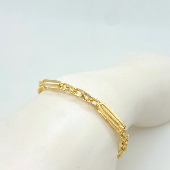 14K Yellow Gold Combined Rolo/7.5"/4.5mm/4.5gr/BRI104