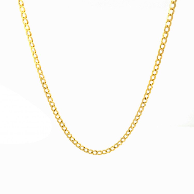 14K Yellow Gold Cuban Link/20"/2.5mm/2.8gr/CHI29