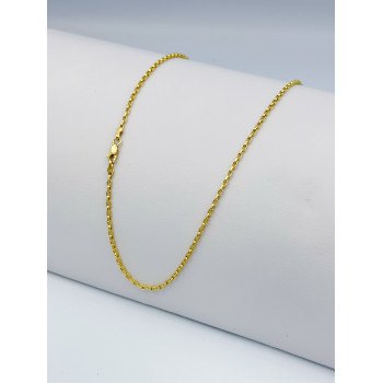 14K Yellow Gold Cable Link/24"/2mm/4.1gr/CHI27