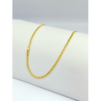 14K Yellow Gold Cuban Link/20"/2.5mm/2.8gr/CHI29