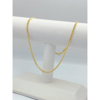 14K YELLOW GOLD CUBAN LINK CHAIN NECKLACE / 24" / 3MM / 6,3GR / CHI38