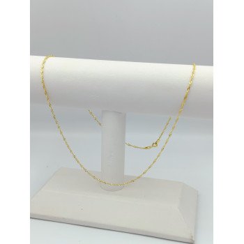 14K Yellow Gold Singapore Link/20"/1.1mm/1.2gr/CHI58