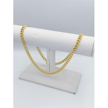 14K Yellow Gold Cuban Link/20"/6.8mm/27.2gr/CHI66