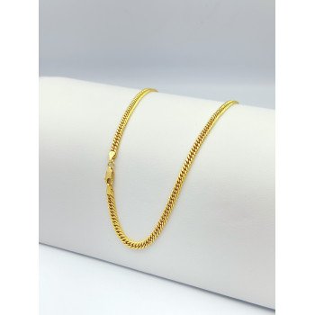 14K Yellow Gold Beveled Curb Link/24"/5mm/15.9gr/CHI72