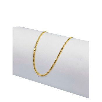 14K YELLOW GOLD CUBAN LINK CHAIN NECKLACE / 24" / 2,9MM / 6,1GR / CHI78