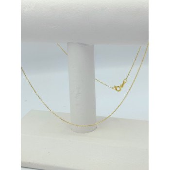 14K Yellow Gold Cable Link/20"/0.8mm/1.2gr/CHI81