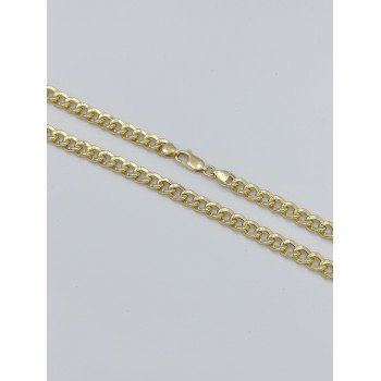 14K Yellow Gold Cuban Link/18"/4mm/7.1gr/CHI140