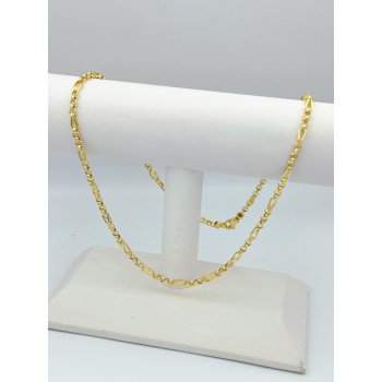 14K Yellow Gold Sash with Rolo Link/22"/3.5mm/9.9gr/CHI180