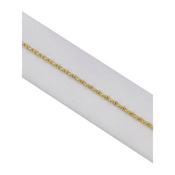 14K Yellow Gold Maniner Link/7.5"/2.7mm/2.2gr/BRI107