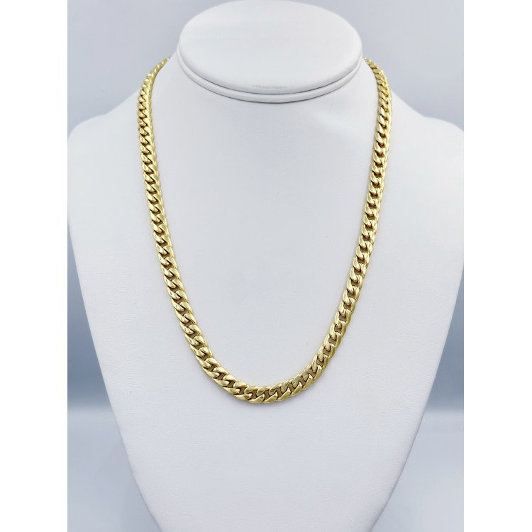 14K Yellow Gold Cuban Link/22"/6.5mm/19.4gr/ 20.8Gr/CHI218