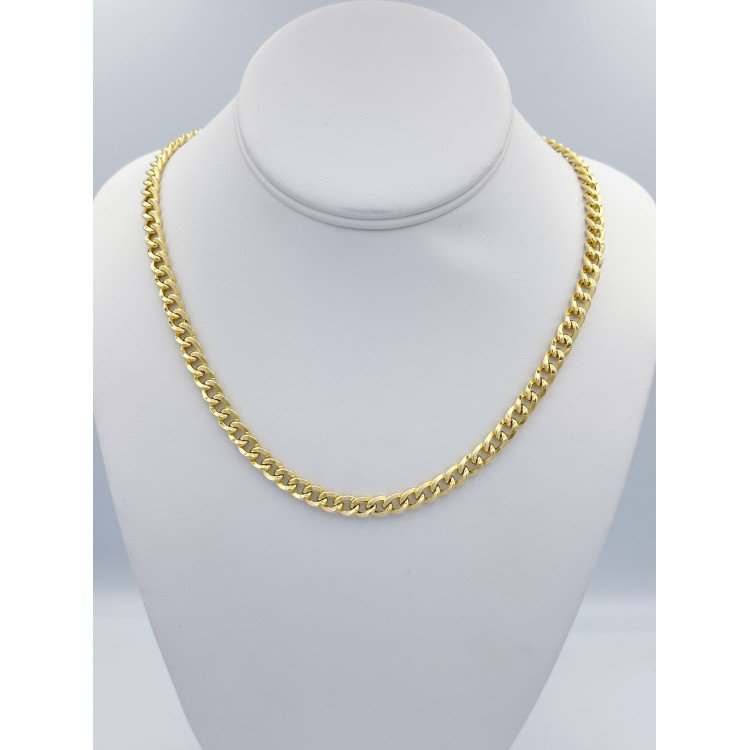 14k Yellow Gold Cuban Link/22"/5mm/12.1gr/CHI222