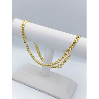 14K Yellow Gold Cuban Link/18"/6.5mm/16.6gr/CHI217