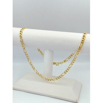 14K Yellow Gold Figaro Link/20"/5.5mm/28.3gr/M19