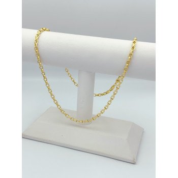 14K Yellow Gold Cable Link/22"/3.8mm/11.8gr/CHI24