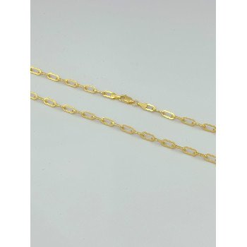 14K Yellow Gold Peanut Link/22"/4.1mm/6.3gr/CHI142
