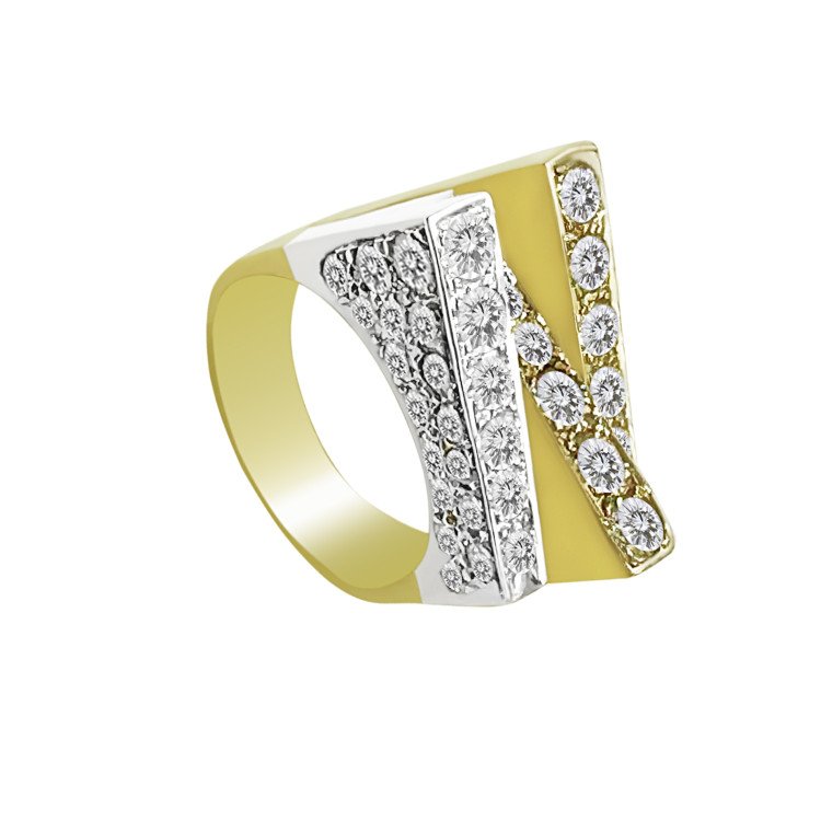 14k Gold Diamond Ring