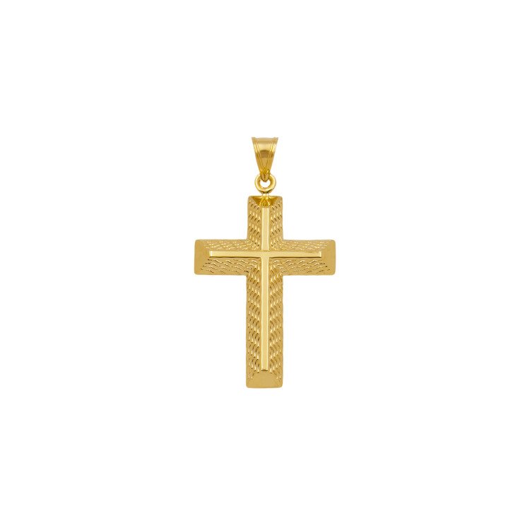 14k Gold Cross