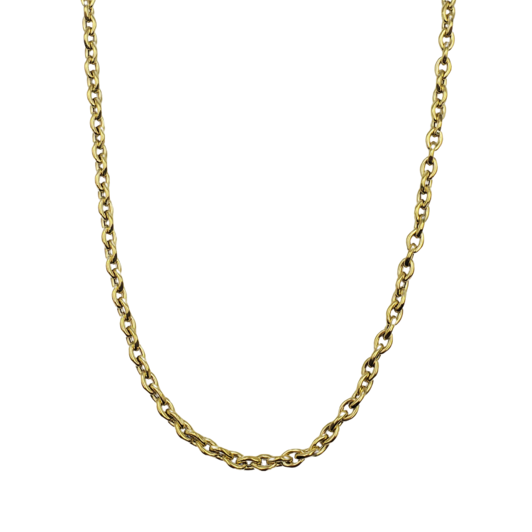 18K Gold Cable Chain