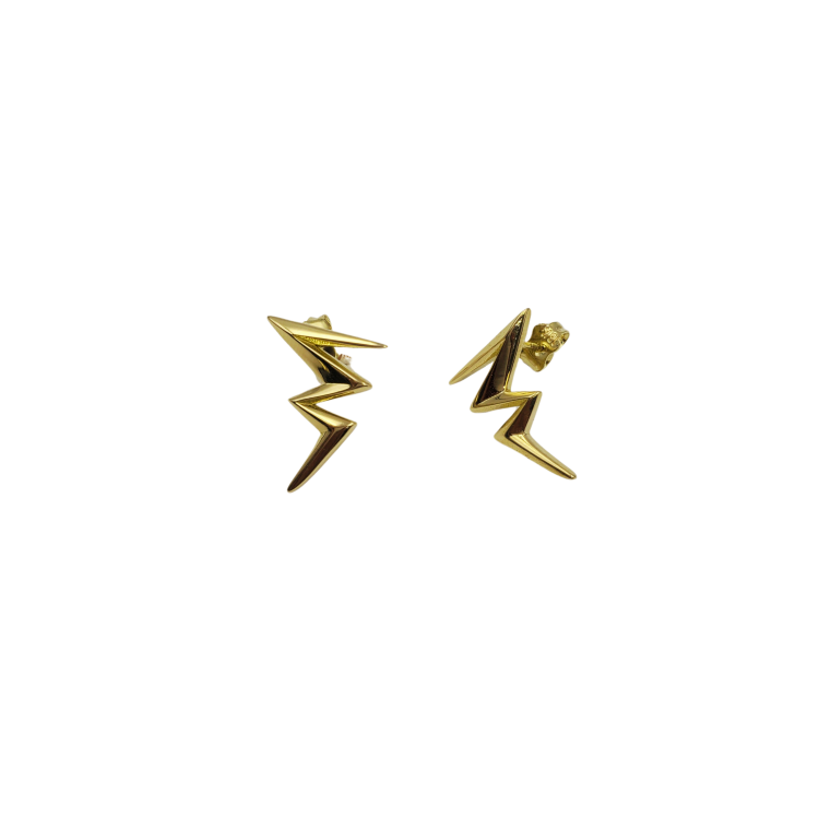 18K Gold Earring